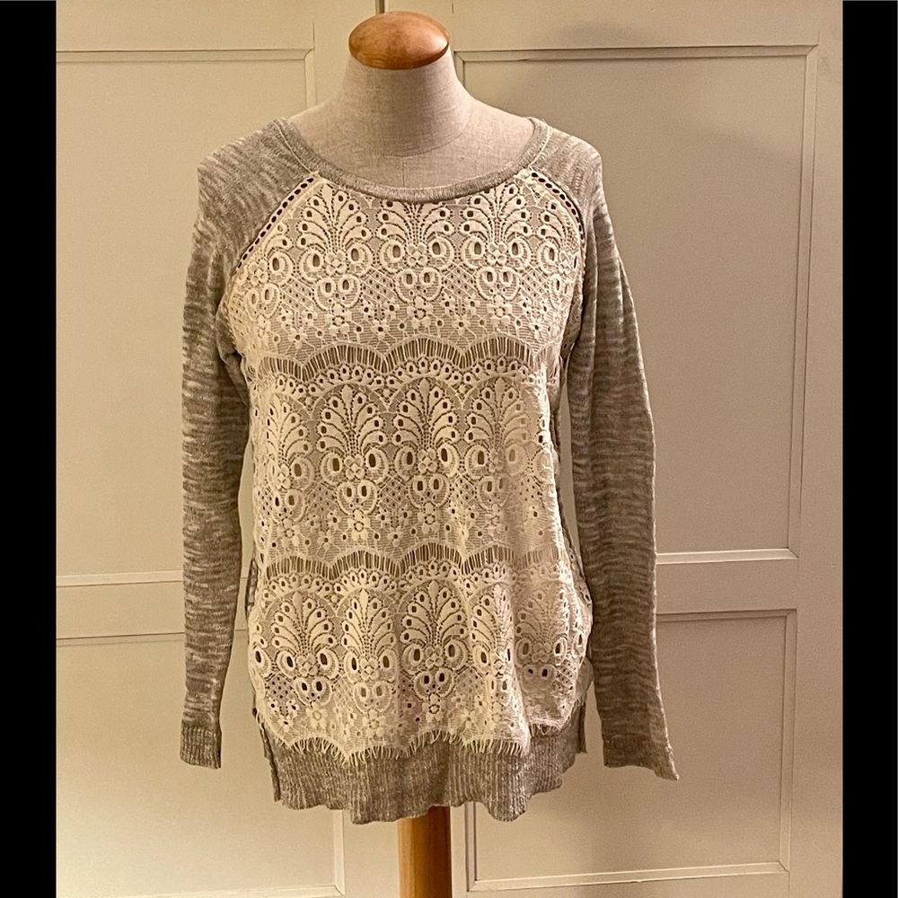 Mystree Lacy Sweater Top